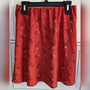 Hollister Orange Ultra High-Rise Mini Skirt Size XS